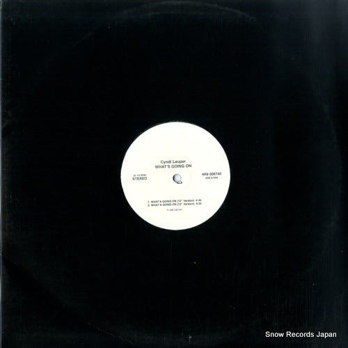LAUPER, CYNDI what's going on 4R9006740