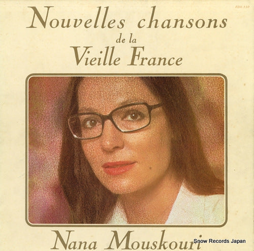 MOUSKOURI, NANA nouvelles chansons de la vieille france FDX-530