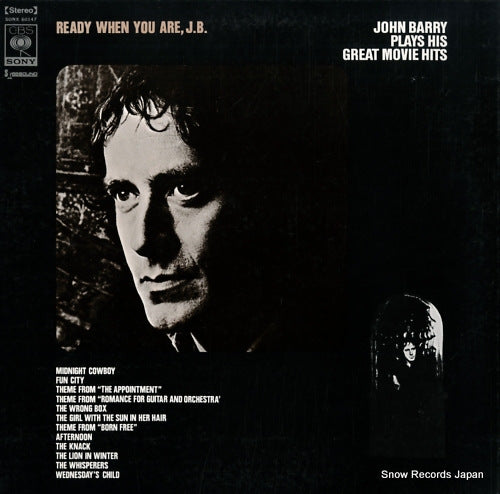 BARRY, JOHN ready when you are, j.b. SONX60147