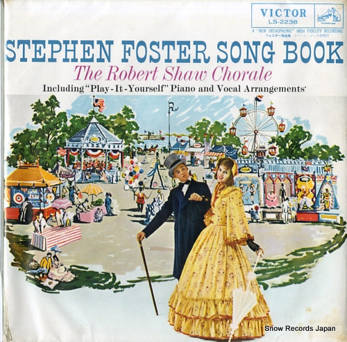 SHAW, ROBERT stephen foster song book LS-2238