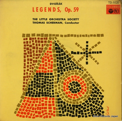 SCHERMAN, THOMAS dvorak; legends, op.59 TD-1020