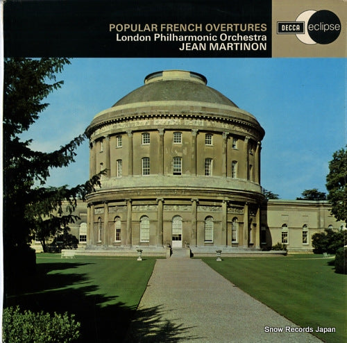MARTINON, JEAN popular french overtures ECS547