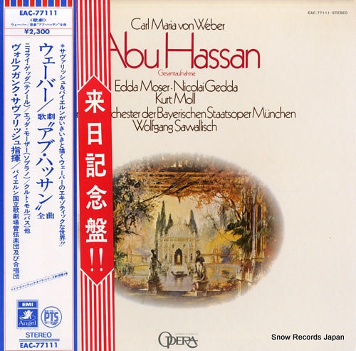 SAWALLISCH, WOLFGANG weber; "abu hassan" gesamtaufnahme EAC-77111