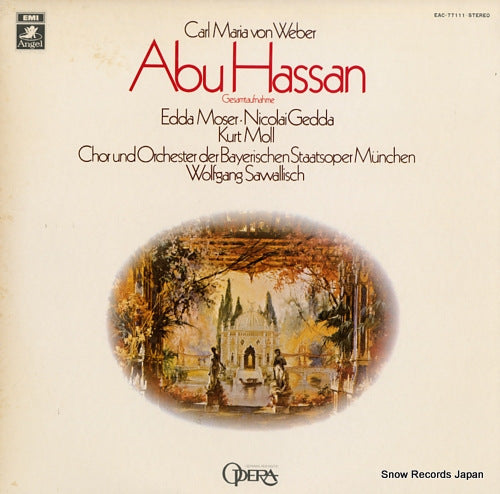 SAWALLISCH, WOLFGANG weber; "abu hassan" gesamtaufnahme EAC-77111