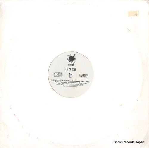 TIGER who planned it OAS77133