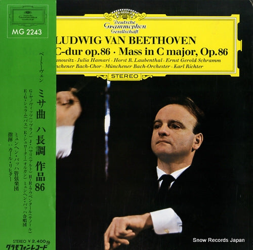 RICHTER, KARL beethoven; messe c-dur op.86 MG2243