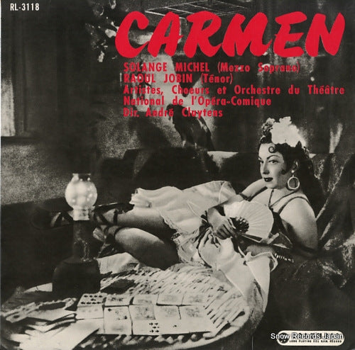 CLUYTENS, ANDRE bizet; carmen RL-3118