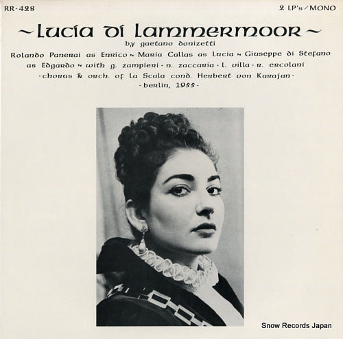 KARAJAN, HERBERT VON donizetti; lucia di lammermoor RR-428