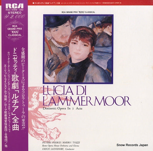 LEINSDORF, ERICH donizetti; lucia di lammermoor RGC-1099-100