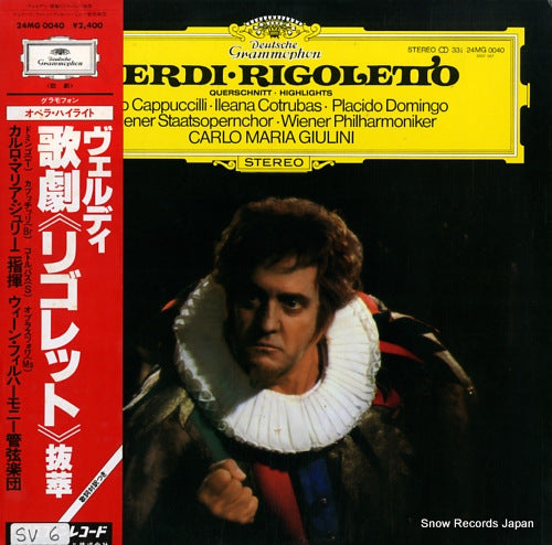 GIULINI, CARLO MARIA verdi; rigoletto 24MG0040