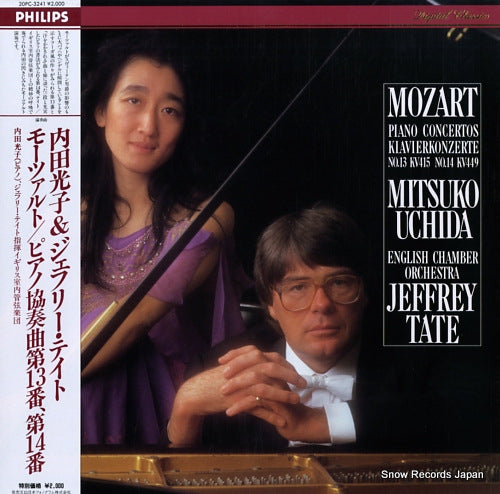 UCHIDA, MITSUKO, AND JEFFREY TATE mozart; piano concerto no.13 & no.14 20PC-3241
