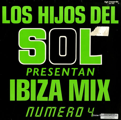 V/A los hijos del sol presentan ibiza mix numero 4 ZYX20102
