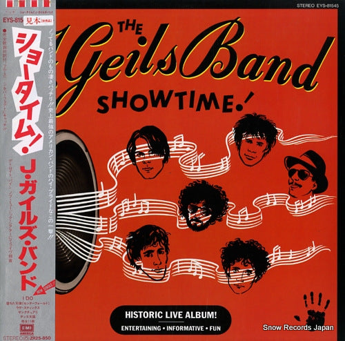 GEILS, J., BAND, THE showtime ! EYS-81545