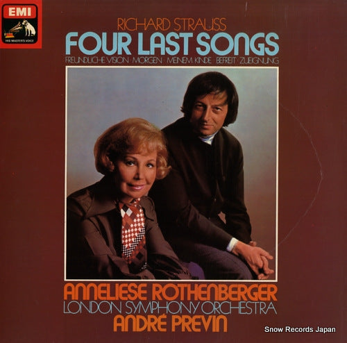 PREVIN, ANDRE strauss; four last songs ASD3082