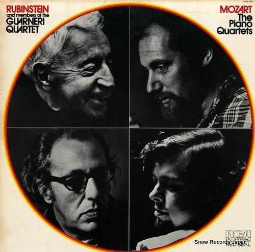 RUBINSTEIN, ARTUR mozart; the piano quartets ARL1-2676