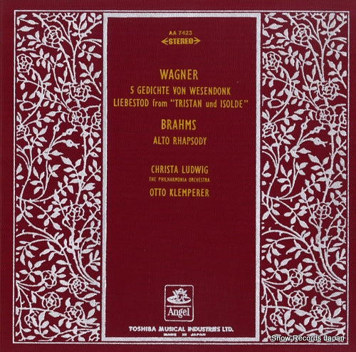 LUDWIG, CHRISTA wagner; 5 gedichte von mathilde wesendonk / liebestod from "tristan und isolde" AA7423