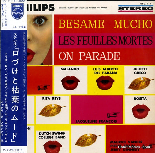 V/A besame mucho les feuilles mortes on parade SFL-7141