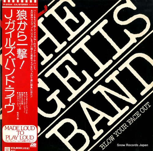 GEILS, J., BAND, THE blow your face out P-5534-5A