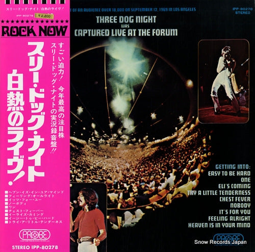 THREE DOG NIGHT captured live at the forum IPP-80278