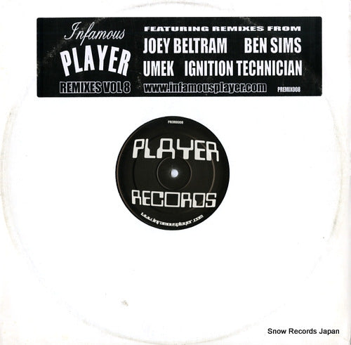 PLAYER infamous player remixes vol.8 PREMIX008