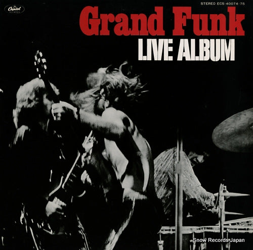 GRAND FUNK live album ECS-40074