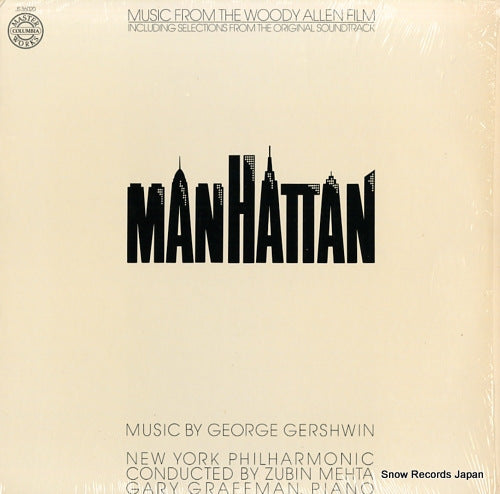 MEHTA, ZUBIN gershwin; music from the woody allen film "manhattan" JS36020