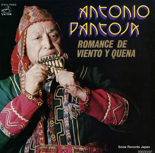 PANTOJA, ANTONIO romance de viento y quena SWX-7092