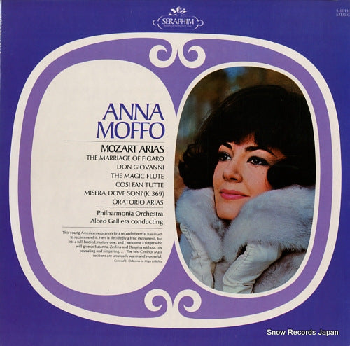 MOFFO, ANNA mozart; mozart arias S-60110