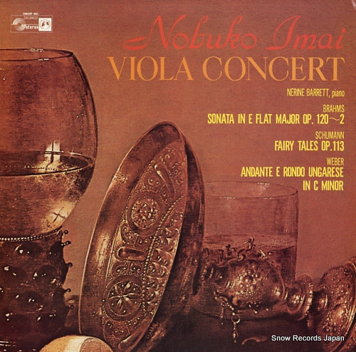 IMAI, NOBUKO nobuko imai viola concert CHJ-30022
