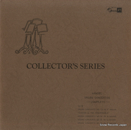 ROGG, LIONEL handel; organ concertos complete vol.iv SMS-2517