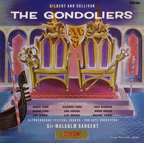 SARGENT, MALCOLM, SIR gilbert and sullivan; the gondoliers ASD265/ASD266