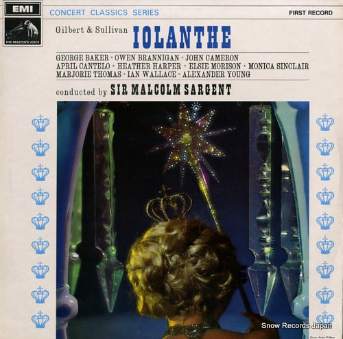 SARGENT, SIR MALCOLM gilbert and sullivan; iolanthe SXLP30112 / SXLP30113
