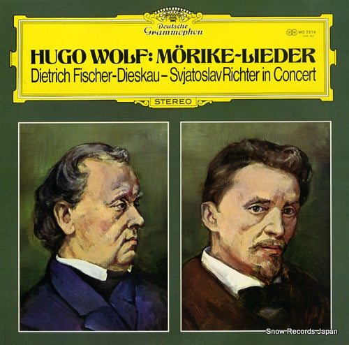FISCHER-DIESKAU, DIETRICH wolf; morike-lieder MG2516