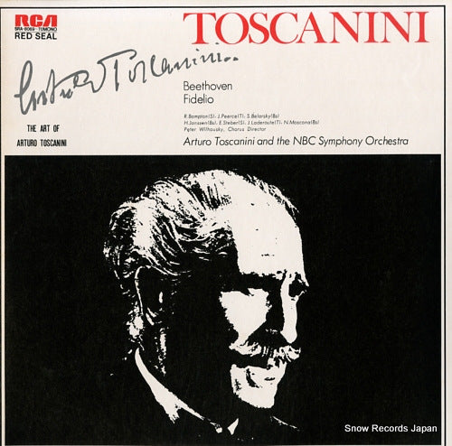 TOSCANINI, ARTURO beethoven; fidelio SRA-8069-70