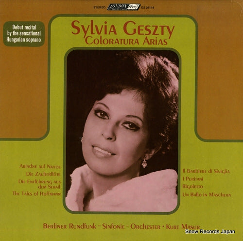 GESZTY, SYLVIA coloratura arias OS26114