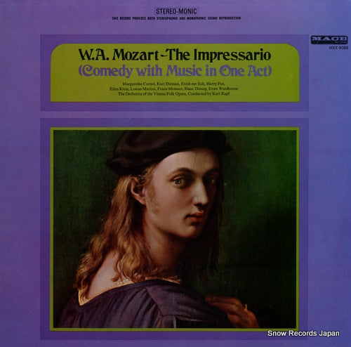 RAPF, KURT mozart; the impresario MXX9088