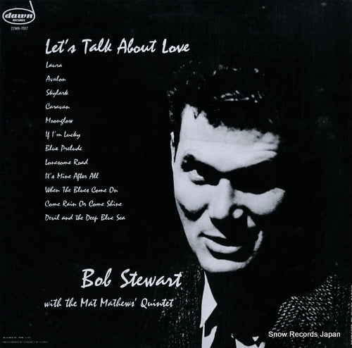 STEWART, BOB let's talk about love 22WB-7017