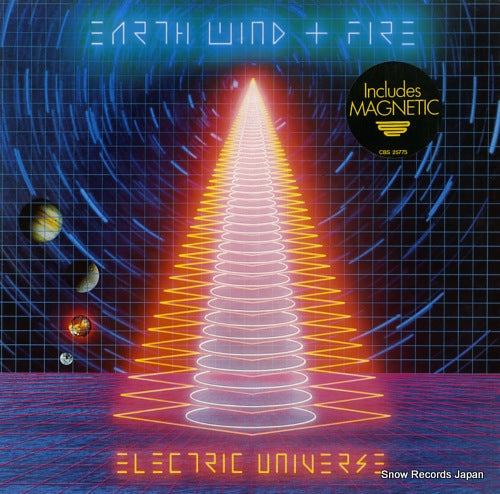 EARTH, WIND AND FIRE electric universe CBS25775