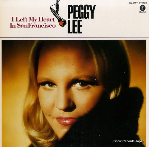 LEE, PEGGY i left my heart in sanfrancisco CW-5077
