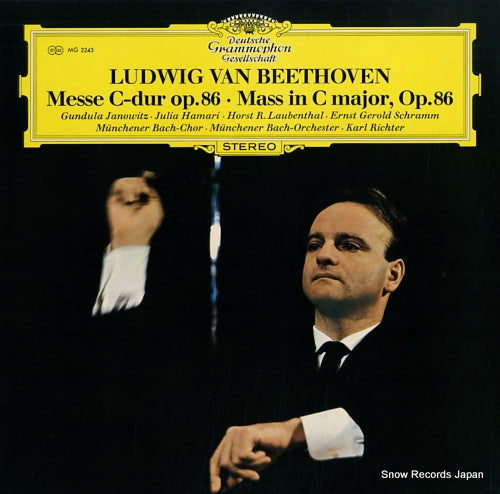 RICHTER, KARL beethoven; messe c-dur op.86 MG2243