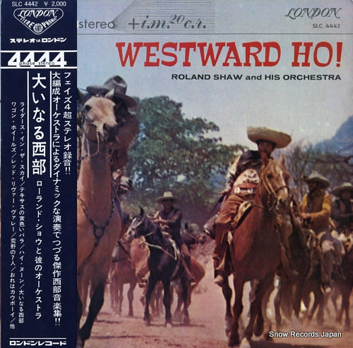 SHAW, ROLAND westward ho! SLC4442