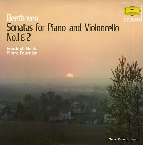 FOURNIER, PIERRE / FRIEDRIC GULDA beethoven; sonatas for piano and violoncello no.1 & 2 MGW5172