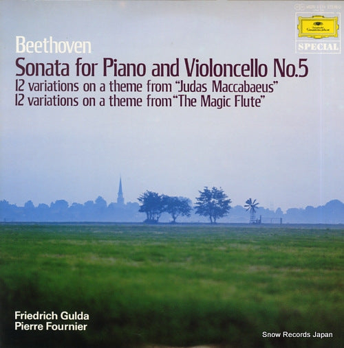 FOURNIER, PIERRE / FRIEDRIC GULDA beethoven; sonata for piano and violoncello no.5 MGW5174