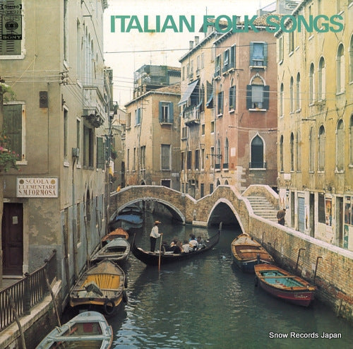 BEAU, CONCERT italian folk songs FCLA-223
