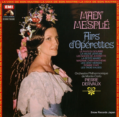 MESPLE, MADY airs d'operettes 2C069-73036