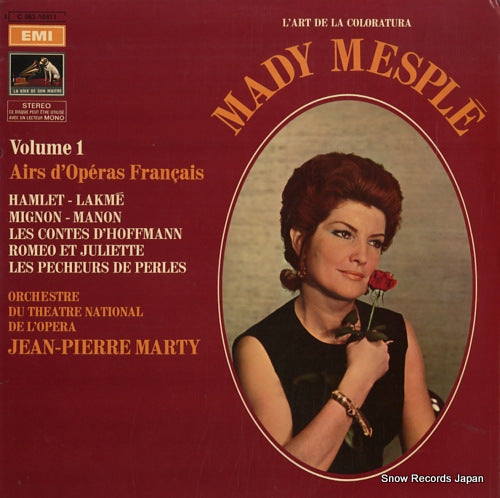 MESPLE, MADY volume 1 airs d'operas francais 2C063-10411