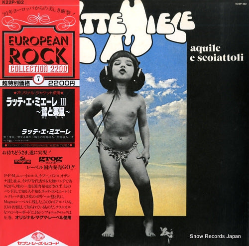 LATTE E MIELE aquile e scoiattoli K22P-182