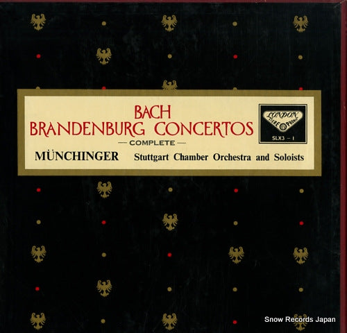 MUNCHINGER, KARL bach; brandenburg concertos -complete- SLX3-1