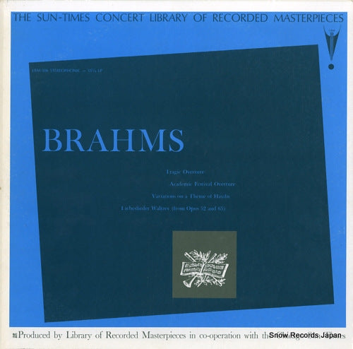 GOBERMAN, MAX brahms LRM506