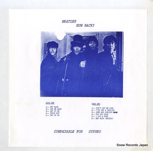 BEATLES, THE kum back! KB10